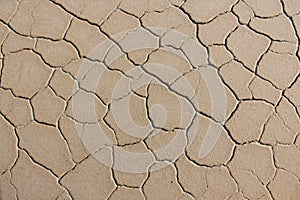 Dry cracked earth background. Cracked mud pattern. Soil In crack