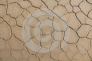 Dry cracked earth background. Cracked mud pattern. Soil In crack