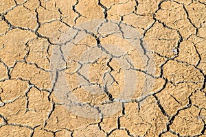 Dry cracked earth. Global warming concept. Abstract background, texture.