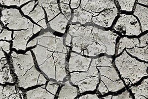 Dry cracked earth texture. Dry soil concept