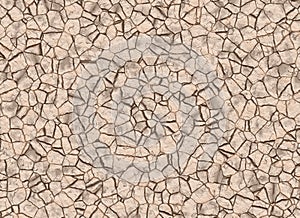Dry cracked ground texture. abstract relief pattern