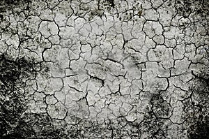 Dry, cracked soil background