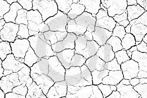 Dry cracked soil texture background barren of drought lack .