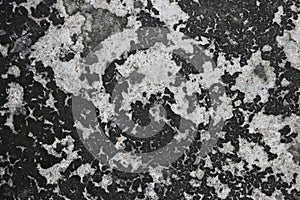 Dry dirty grunge ground cracked on concrete surface texture