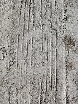 Dry Earth Texture with Linear Indentations