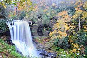 Dry Falls Cullasaja Nantahala Forest Highlands NC