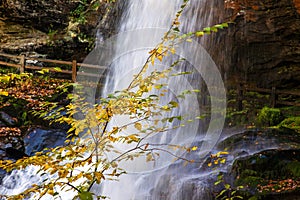 Dry Falls in the Highlands of North Carolina