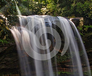 Dry Falls in Nantahala National Forest