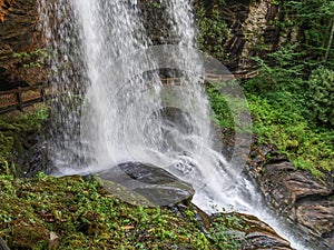 Dry Falls near Highlands, North Carolina