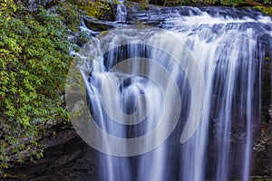 Dry Falls Waterfall in Highlands, North Carolina, USA