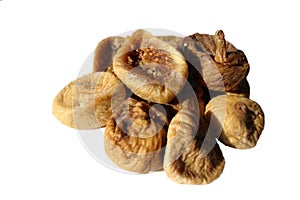 Dry figs isolated