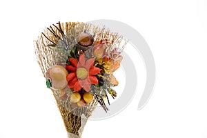 Dry flower with dried fruit