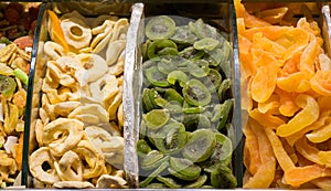 Dry fruit sell in market