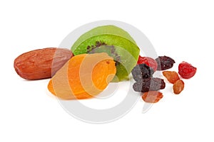 Dry fruits isolated