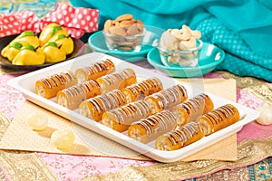 Dry Fruits Mango Roll