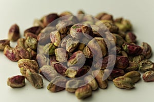 Dry fruits , pista pistachio nuts spread.