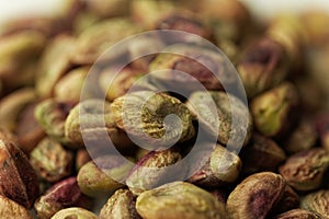 Dry fruits , pista pistachio nuts spread. photo
