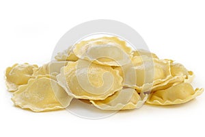 Dry girasole pasta photo