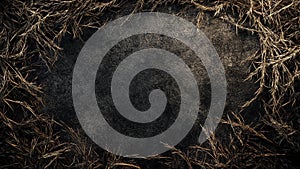 dry grass plant texture background