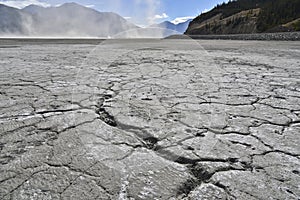 Dry kluane lake photo