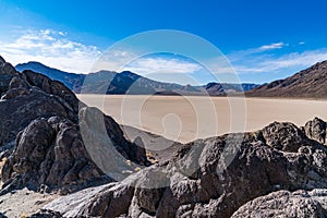 Dry lake bed of the Racetrack Playa