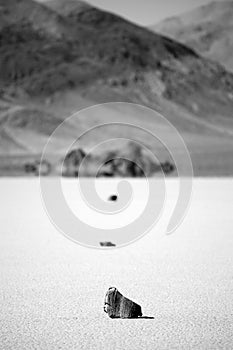 Dry lakebed landscape