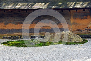 Dry landscape garden