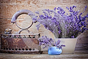 Dry lavender and img