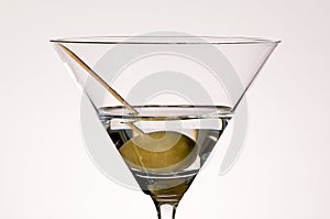 Dry martini cocktail