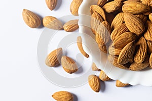 dry nuts almonds