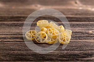 Dry pasta ruote