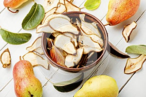 Dry pear fruit