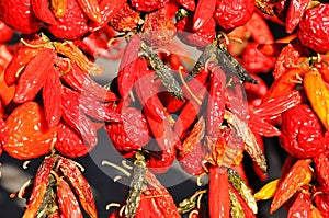 Dry peppers: Pimientos Choriceros