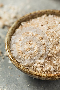 Dry Raw Smoked Sea Salt