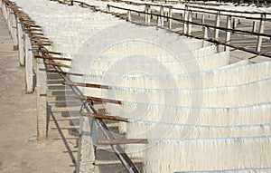 Dry rice vermicelli ( bun) , Cu Chi trade village