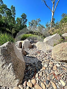 Dry river bed