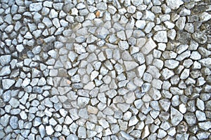 Dry rock wall texture