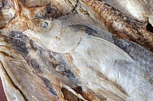Dry salted mullet