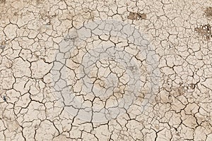 Dry soil cracks desert ground drought