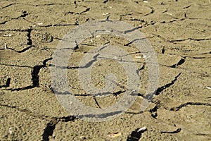 Dry soil