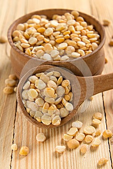 Dry split yellow peas