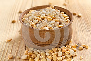 Dry split yellow peas
