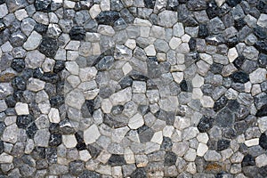 Dry Stacked cut stone wall texture