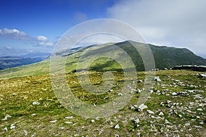 Dry stone wall on Seat Sandal