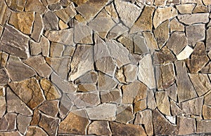 Dry stone wall texture background