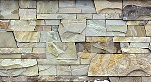 Dry stone wall texture background