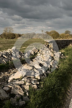 Dry stone walling