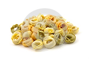 Dry tortellini tricolore