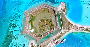 Dry Tortugas National Park, Fort Jefferson. Florida. USA.