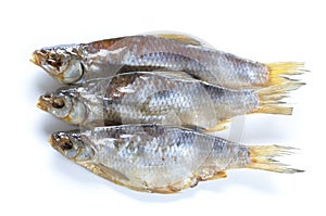 Dry vobla fish